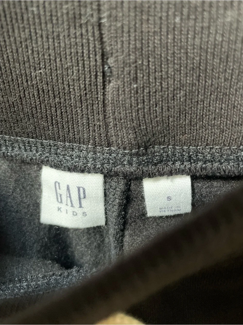 Gap kids boys size small black sweatpants NWT
